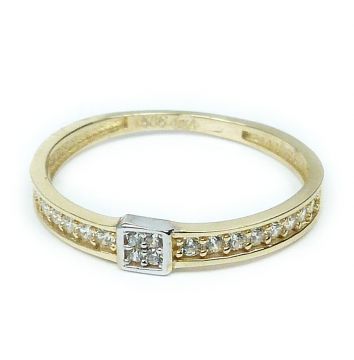 Zlatý prsten AZR1883 Vel 50