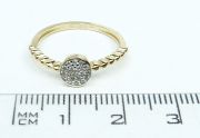Zlatý prsten AZR2141 Vel 53