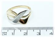 Zlatý prsten AU101 velikost 63