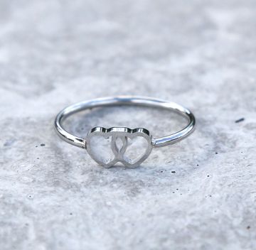 Ocelový prsten Vel 55