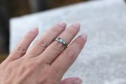 Ocelový prsten Vel 57
