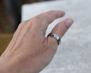 Ocelový prsten Vel 63
