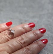 Stříbrný prsten vel 50