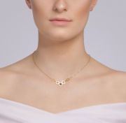 Honeygon náhrdelník hematit Preciosa