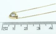 Zlatý náhrdelník 124-3016 délka 42-45 cm