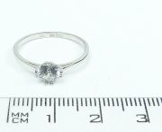 Prsten z bílého zlata AU191 velikost 53