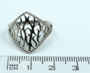 Stříbrný prsten velikost 58